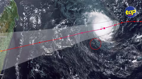 Un avertissement de cyclone de Classe III  reste en vigueur à Rodrigues.