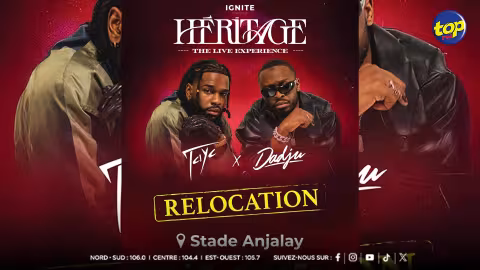 Concert Heritage : Dadju et Tayc finalement au stade Anjalay après une injonction de la Cour