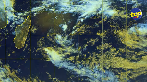 Perturbation tropicale Danilo sera à son point le plus rapproché de Maurice vers 4 heures demain matin