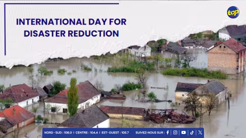 Journée internationale pour la réduction des catastrophes : Une série d’activités prévue dès ce samedi
