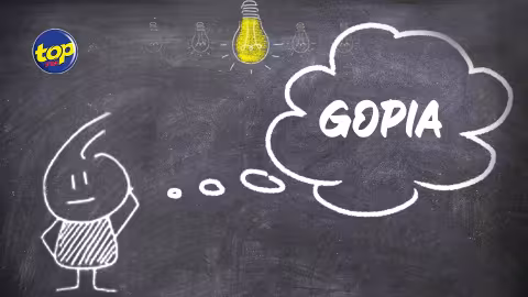Définition du mot gopia : “Ce n’est ni un juron ni un mot vulgaire… c’est un synonyme de bouffon” explique l’écrivain Dev Virahsawmy