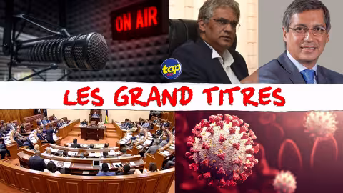 Les grands titres de Top FM de ce vendredi 26 novembre 2021