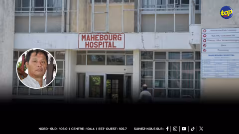 Georges Ah Ya entame une manifestation pacifique devant l'hôpital de Mahébourg