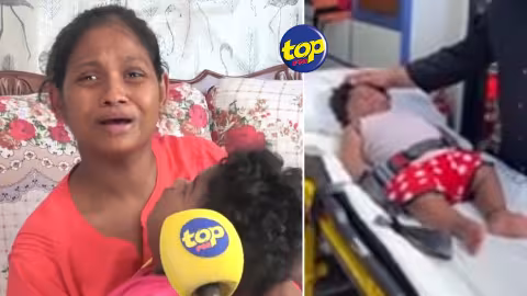 Suite à l’intervention de Top FM : soutien financier à la fillette de Mevina, âgé de 11 mois et qui est en situation de handicap
