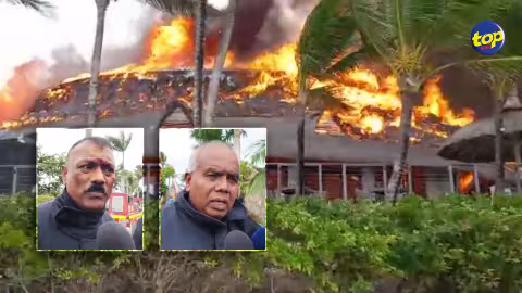 Incendie à l’hôtel LUX Belle Mare : « Le vent a compliqué la tâche des pompiers », affirme Asok Kumar Kehlary, Chief Fire Officer