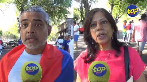 Manifestation à Tamarin : Il est inconcevable, que détruire la nature soit considéré comme normal à Maurice” s’insurge Ivor Tan Tan