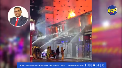Incendie dans un bâtiment inoccupé de la capitale