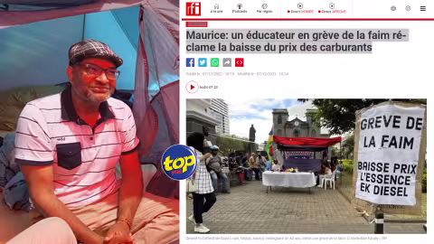 Le cas de Nishal Joyram prend une dimension internationale et fait la Une du journal de RFI : « C’est une grosse tâche pour l’île Maurice ; On est devant un gouvernement sans cœur, l’image de Maurice prendra un sale coup », se désole Covilen Narsinghen