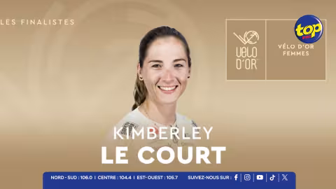 Vélo d’Or 2025 : Kimberley Le Court-Pienaar parmi l’élite mondiale