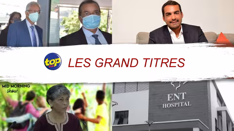 Les grand titres de Top Fm de ce lundi 25 octobre 2021