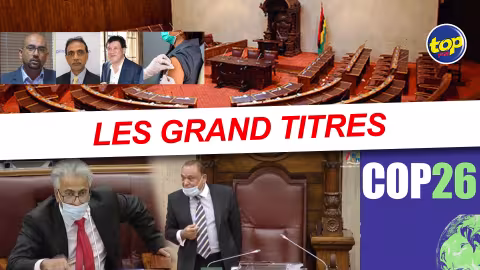 Les grand titres de Top Fm de ce mardi 26 octobre