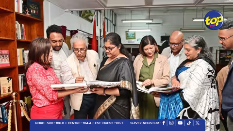 Lancement officiel de l’India Corner : un nouvel espace de lecture dédié à la culture indienne à Quatre-Bornes 