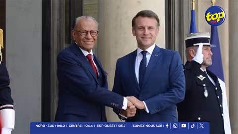 Navin Ramgoolam reçu à l’Élysée : Emmanuel Macron salue l’engagement de Maurice pour la protection des océans