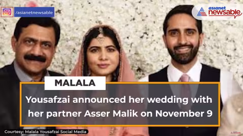 Malala Yousafzai s’est mariée lors d’une cérémonie intime