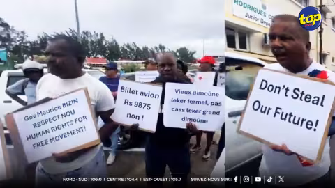 Face à la hausse du prix du billet Rodrigues–Maurice prévue pour le 1er octobre : les Rodriguais manifestent ce samedi à Port-Mathurin