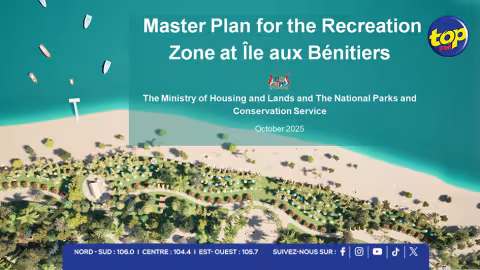Un Master Plan pour l’Île-aux-Bénitiers : le gouvernement trace la voie d’un écotourisme durable