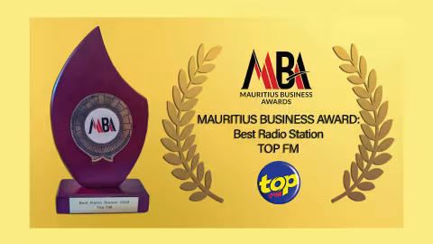 Top Fm décroche le trophée de la meilleure radio de la première édition du Mauritius Business Award : Pluies de félicitation dans Cozé Do Mo Pep hier