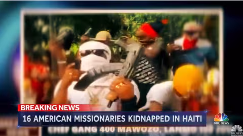 17 missionnaires kidnappés à Haïti