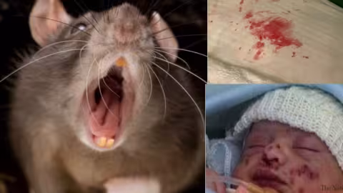 Un rat mord un enfant endormi au visage, laissant une scène de “film d’horreur” dans sa chambre