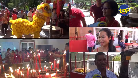 Nouvel An chinois : la fête du Printemps célébrée avec pompe et dévotion