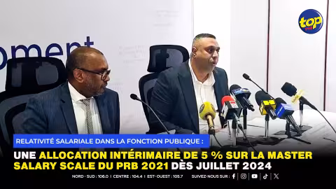 Une allocation intérimaire de 5 % sur la Master Salary Scale du PRB 2021 dès juillet 2024