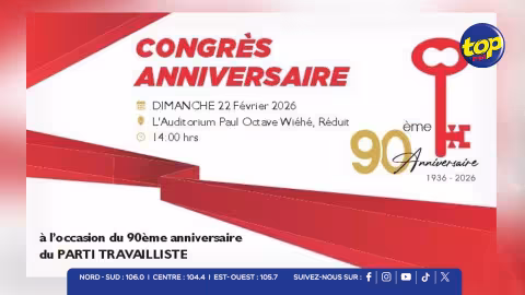 90 ans du PTr : militants, figures historiques et dirigeants réunis à l’Auditorium Octave Wiéhé pour un grand congrès