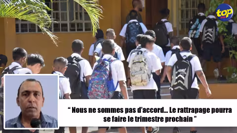 Extension du premier et deuxième trimestre : « Nous ne sommes pas d’accord… Le rattrapage pourra se faire le trimestre prochain », s’insurge Patrick Freyneau…