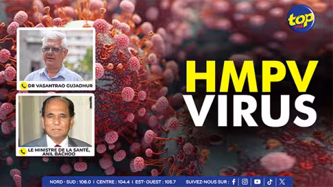 Propagation du métapneumovirus humain en Chine : « Il n’y a aucune raison de paniquer », rassure le ministre Anil Bachoo