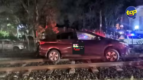 Sous l’influence de l’alcool : elle dirige sa voiture sur les rails du Metro Express à Vacoas