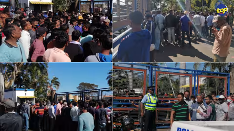 Contestation de la CSG par Business Mauritius : manifestation pacifique de la CTSP devant la cour suprême ce matin