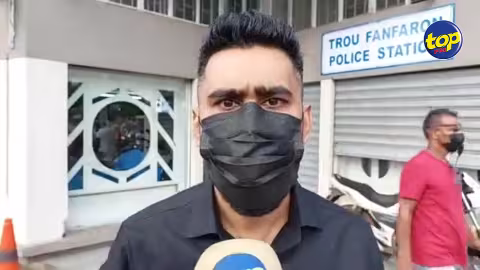 Interpellation de Raouf Khodabaccus: « mo vine station mo trouve menotte dans la main mo papa…», déplore Rizwaan Khodabaccus