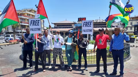 Au Square Khadafi ce jeudi matin : Manifestation des activistes en soutien aux Palestiniens