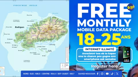 Rodrigues-Free Monthly Mobile Data Package Service