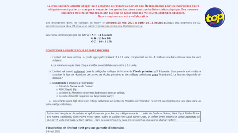 Neuf jours de congé forcé en raison des intempéries: Le Service Diocésain de L’Éducation Catholiquemet en place des cours de rattrapage