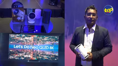 Technologie : Samsung lance le Freestyle Smart Projector et la télévision Experience NeoQled 8k à Maurice