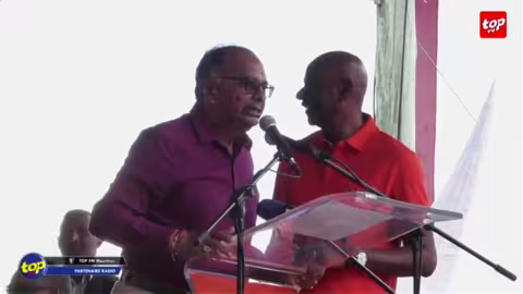 A Vacoas hier : “Si par maler zot gagne eleksion… Lion ek Rekin Moustas pou lager, 6 mwa zot pa pou tini ansam… » dit Alan Ganoo
