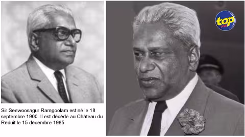 37e anniversaire de la mort de Sir Seewoosagur Ramgoolam  : le 15 décembre 1985, l’ancien leader du Parti Travailliste ou ‘Chacha’ pour de nombreux mauriciens, tirait sa révérence