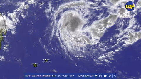 Météo : Un avertissement de fortes pluies, un avertissement de vents forts et un avertissement de fortes houles sont en vigueur à St Brandon.