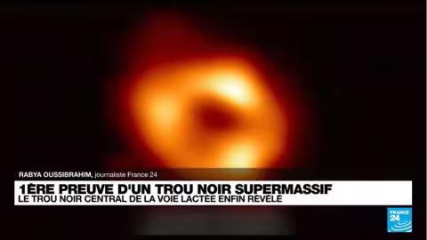 Les astronomes ont enfin vu un trou noir géant au centre de la galaxie