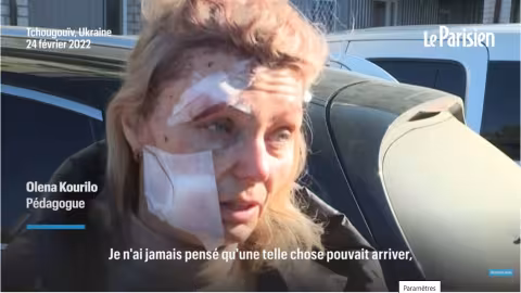 Ukraine : Jour 1 sous les bombes
