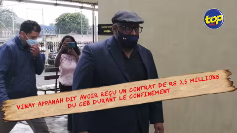 Enquête judiciaire : Outre des contrats du ministère du Commerce et celui de la Santé, Vinay Appanah dit avoir reçu un contrat de Rs 2,5 millions du CEB durant le confinement