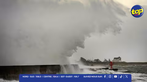 Tempête Benjamin : rafales supérieures à 100 km/h et vigilance orange sur 7 départements