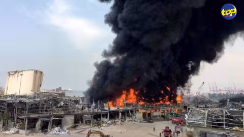 Important incendie sur le port de Beyrouth : « Priez pou nous… Nous pe viv dan la krint »