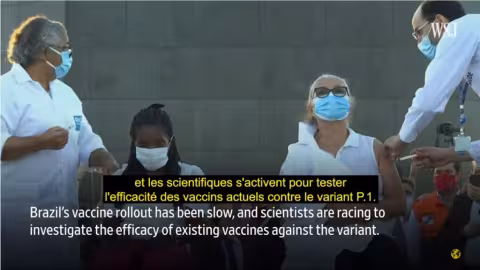 Les ravages du variant P.1 au Brésil : “des jeunes meurent”