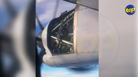 En plein vol vers Rodrigues ce lundi : Le capot du moteur d’un ATR arraché