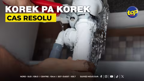 Problème de fuite d'eau résolu à Mont Roches : ‘ Topfm c’est enn radio inoubliable pour travail li p faire tous les jours,’ déclare Guy