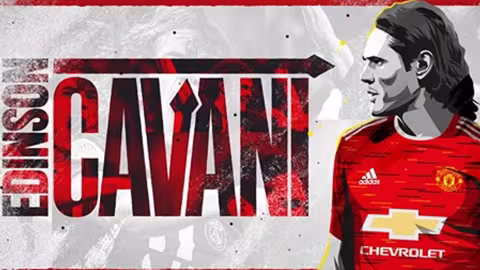 Edinson Cavani débarque finalement à Manchester United