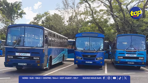 Accélérer la transition vers des véhicules électriques : 200 bus électriques seront acquis pour renouveler la moitié de la flotte de la CNT
