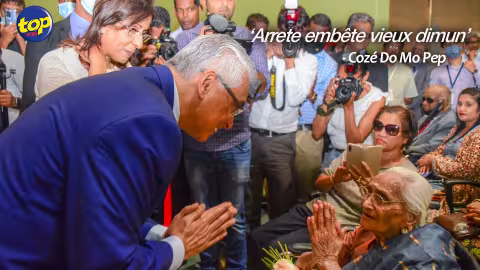 Pension de vieillesse à Rs 13,500 : ‘Arrete embête vieux dimun’ lance un auditeur à Pravind Jugnauth…