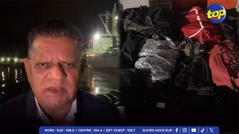 Plus de 200 kilos de cannabis, d’une valeur de Rs 300 millions, saisis jeudi en haute mer : « Des arrestations sont à prévoir », annonce le CP Anil Kumar Dip